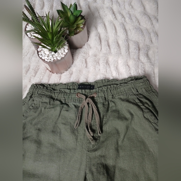Olive Green Jogger Pants - Picture 2 of 5